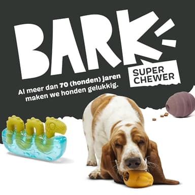 Barkbox Super Chewer Tough Dog Chew Toys for Aggressive Chewers, Dental Stimulating (Turkey - Large) - Image 7