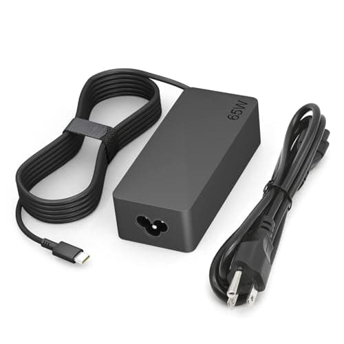Dzytnsy 65W USB C Charger Compatible with Lenovo Thinkpad/Yoga/Chromebook Laptop Computer 65W 45W USB C Fast Power Adapter - Image 1
