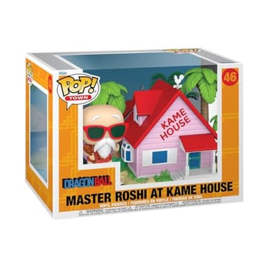 Funko Pop! Town: Dragon Ball - Master Roshi at Kame House - Collectable Vinyl Figure - Gift Idea - Official Merchandise - Toys for Kids & Adults - Anime Fans - Model Figure for Collectors - Image 1