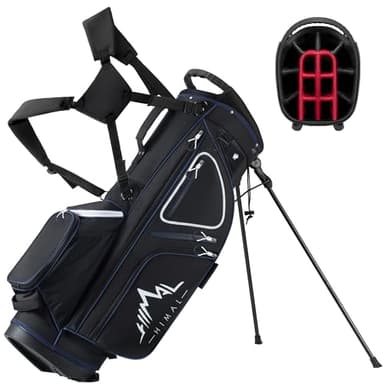 GoHimal 14 Way Golf Stand Bag, Golf Bags for Men with Stand,Top Dividers Ergonomic with 10 Pockets - Image 1