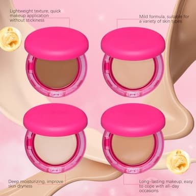 Peptide Bounce Foundation – Hydrating, Age-Defying Foundation for Mature Skin And All Skin Types, Vegan, Clean, Natural, Medium Buildable Coverage, Satin Finish (Light/Medium) - Image 2