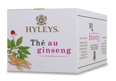 Hyleys Ginseng & Green Tea with Natural Guarana & Orange Flavor - Herbal Energy Tea - 25 Tea Bags - Image 3