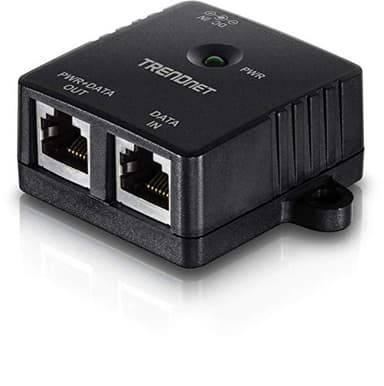TRENDnet Gigabit Power Over Ethernet Injector, Full Duplex Gigabit Speeds, 1 x Gigabit Ethernet Port, 1 x PoE Gigabit Ethernet Port, Network Devices Up to 100M (328 ft), 15.4W, Black, TPE-113GI - Image 13