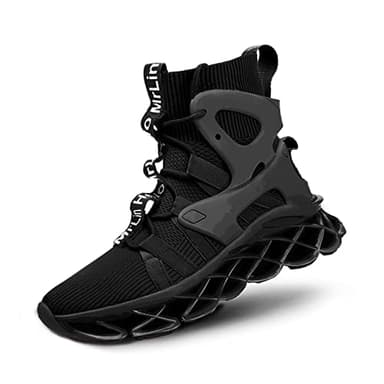 Hello MrLin Men's Running Shoes Non Slip Athletic Tennis Walking Blade Type Sneakers Hip Hop - Image 1