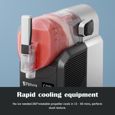 STERAYS Slushie Machine,Slushy Machine for Home,6 Preset Programs,Auto Cleaning,No Ice Needed, Frozen Drink Maker for Milk Shakes,Frappe,Margarita Smoothie,Slush,and More - Image 6