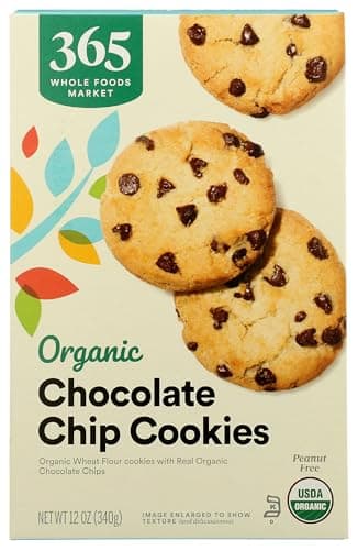 365 by Whole Foods Market, Organic Chocolate Chip Cookies, 12 Ounce - Image 1