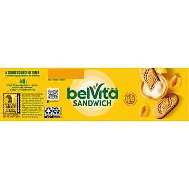 belVita Breakfast Bar Biscuit Sandwiches, Dark Chocolate Creme, 64 Total Packs, 8 Boxes (2 Biscuits Per Pack) - Image 17