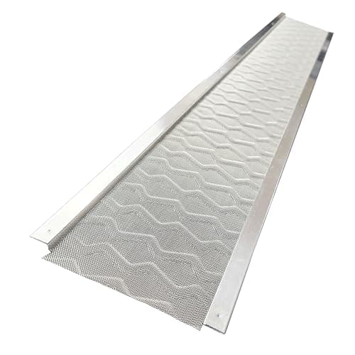 R & G Home and Yard Gutter Guard - True 45 FT Set (5.9 in x 45 in, 12 PCS), Fit 5 Inch Gutter and Smaller Gutters - Premium Stainless Steel Micro Mesh Gutter Guards - Contractor Grade, Easy DIY - Image 1