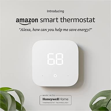 Like-New Amazon Smart Thermostat – ENERGY STAR certified, DIY install, Works with Alexa – C-wire required - Image 9