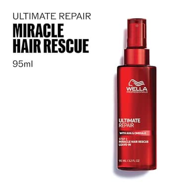 Wella Professionals ULTIMATE REPAIR Miracle Hair Rescue for Damaged Hair | Luxury Leave-In Treatment | Long-Lasting Repair & Protection | For All Hair Types | 3.2 Fl Oz - Packaging May Vary - Image 12