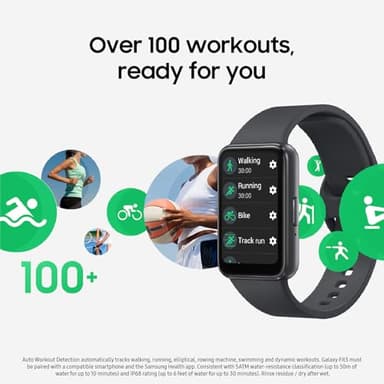 SAMSUNG Galaxy Fit3, Health/Activity Fitness Tracker, Smartwatch for Android, 13 Day Battery, Sleep/Snore Tracking, Heart Rate, 2025, Pink Gold [US Version, Amazon Exclusive, 2Yr Warranty] - Image 5