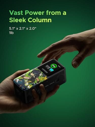 UGREEN Nexode Power Bank 20000mAh 130W Portable Charger 72Wh PD Fast Charging 3-Port USB C Battery Pack with TFT Smart Display for MacBook/iPad/iPhone 16/Samsung S24 and More Genshin Impact Edition - Image 7