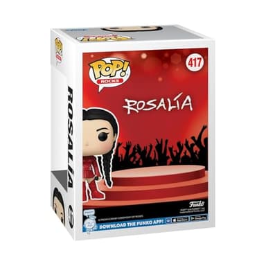 Funko Pop! Rocks: Rosalia (Bizcochito) - Diamond Glitter - Amazon Exclusive - Collectable Vinyl Figure - Gift Idea - Official Merchandise - Toys for Kids & Adults - Music Fans - Figure for Collectors - Image 3