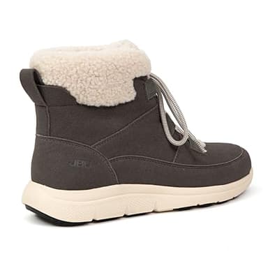 JBU Women's Freeze Lace Up Casual Ankle Winter Boot, Dk Grey, 11 - Image 3