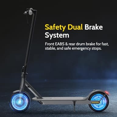 NAVIC Electric Scooter Adults, Powerful 350W Motor, Max 22 Miles Long Range, Top Speed 19 MPH, 8.5" Tires, E Scooter for Adults with APP Control - Image 4