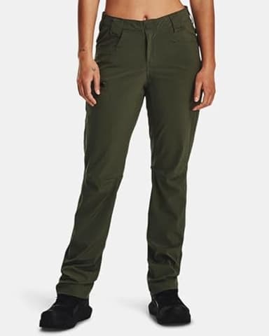 Under Armour Womens Defender Pants, (390) Marine OD Green / / Marine OD Green, 14
