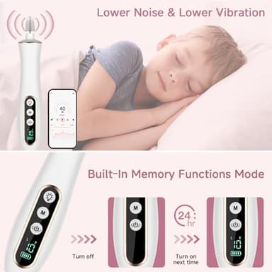 Professional Cordless Electric Nail File Set, 360 LED Light Drill Machine With LCD Display, 10 Speeds Rechargeable for Gel and Thick Toe Nails, Manicure Pedicure Kit, Christmas Gifts - Image 4