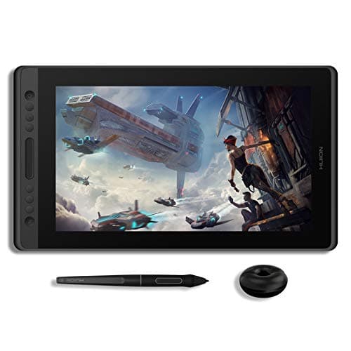 HUION KAMVAS Pro 16 Graphics Drawing Tablet with Screen Full-Laminated Graphics Monitor with Battery-Free Stylus Tilt 8192 Pen Pressure 6 Hot Keys Touch Bar - 15.6inch Graphic Tablet for PC/MAC/Linux - Image 1