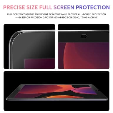 Peslv 2 Pack Like Paper Screen Protector for iPad 9th/8th/7th (10.2-Inch, 2021-2019), Matte Anti Glare PET Film/Blue Light Filter Eye Protection Cover/Drawing & Writing Feel Like on Paper - Image 6