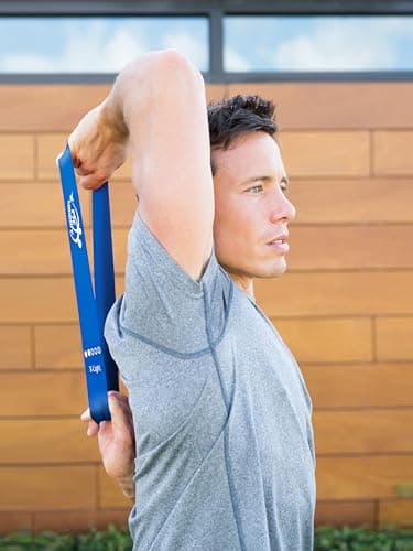 Fit Simplify Resistance Loop Exercise Bands with Instruction Guide and Carry Bag, Set of 5 - Image 7