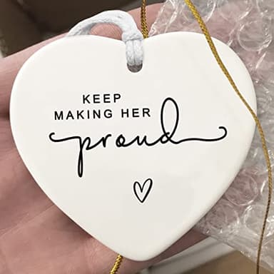 Keep Making Her Proud, Bereavement Keepsake, Loss of Loved One, Anniversary of Passing, Thinking of You, Loss of Mom, Grandmother or Mom Remembrance Gift, Memorial Gift - Image 3