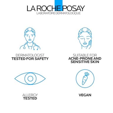 La Roche-Posay Effaclar Multi-Target Blemish Patches, Hydrocolloid Pimple Patches For Face Shields, Targets & Absorbs, Suitable Under Makeup, 22 Patches, 12 Small Size & 10 Medium Size - Image 9