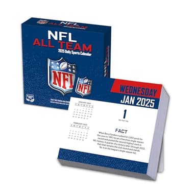 Turner Sports NFL All Team 2025 Box Calendar (25998053052) - Image 2