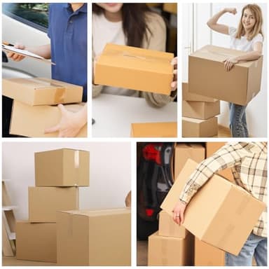 1.88 in x 66.6 YDs Clear Heavy Duty Packing Tape with Dispenser, Strong & Durable Shipping Tape, Packaging Tape, Packing Tape Dispenser for Packing Boxes, Moving Supplies, Shipping and Mailing - Image 7