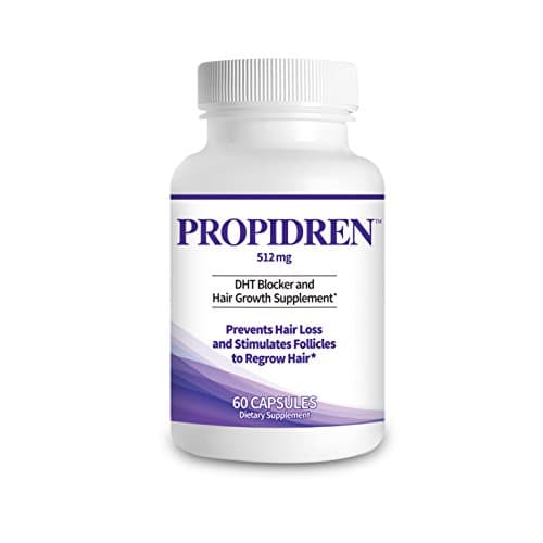 Propidren by HairGenics - DHT Blocker & Hair Growth Capsules to Prevent Hair Loss & Stimulate Hair Follicles, to Stop Hair Loss & Regrow Hair. Proprietary Anti-Hair Loss & Hair Regrowth Treatment. - Image 1
