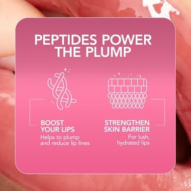 Buxom Plump Shot Peptide-Infused Lip Serum, Lip Plumping Gloss, Formulated with Advanced Peptides, Hyaluronic Acid, Avocado & Jojoba Oil - Image 5