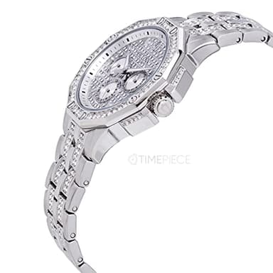 Bulova Men's Crystals Octava Stainless Steel 6-Hand Multi-Function Quartz Watch Style: 96C134 - Image 3