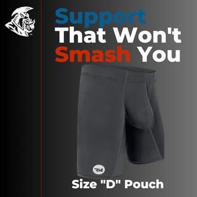 Real Men 6in Nylon Boxer Briefs A Pouch Lrg 3pk Blk/Blu/Gry 3x Boxer Briefs For Men Pouch Mens Bulge Enhancement Underwear Mens Underwear Nylon - Image 3