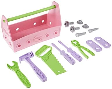 Green Toys Tool Set - Pink CB2 - Image 1