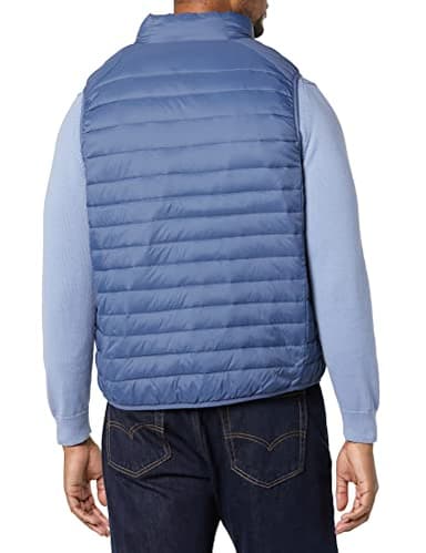 Amazon Essentials Men's Lightweight Water-Resistant Packable Puffer Vest, Indigo, XX-Large - Image 5