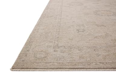 Loloi Chris Loves Julia Louisa Collection LOI-02 Oatmeal/Slate 9'-6" x 13'-1", .38" Pile Height, Area Rug - Image 4