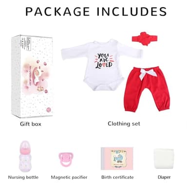 KSBD Realistic Reborn Baby Doll Black Girl – 20 Inch Lifelike Real Life African American Newborn Doll with Soft Body Gift Set for Kids Age 3+ - Image 6