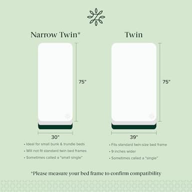 ZINUS 6 Inch Foam and Spring Hybrid Mattress [New Version], Twin, Medium Firmness, Durable Support, Certified Safe Foams & Fabric, Mattress in A Box - Image 2