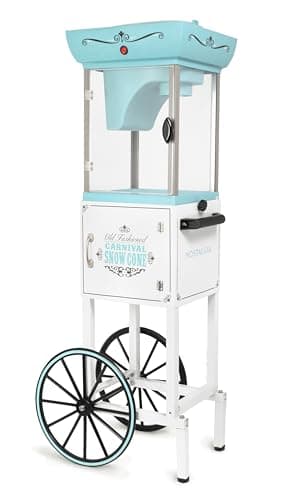 Nostalgia Shaved Ice Machine, Aqua - Image 3