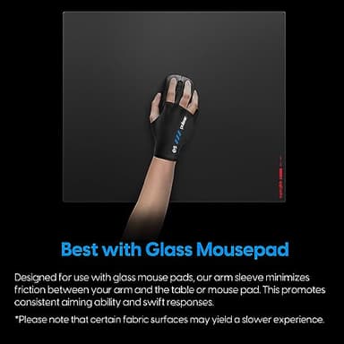 PULSAR eS ARM SLEEVE Finger Glove XL Black - Image 4