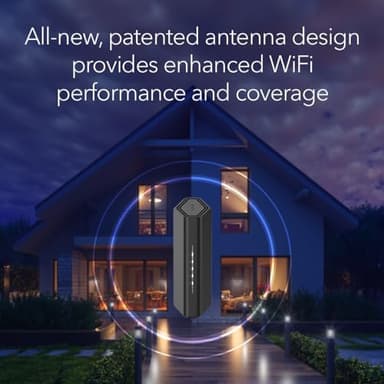 NETGEAR Nighthawk Dual-Band WiFi 7 Router (RS90) – Security Features, BE3600 Wireless Speed (up to 3.6 Gbps) - Covers up to 2,000 sq. ft., 50 Devices – 2.5 Gig Internet Port - Free Expert Help - Image 6