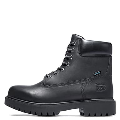 Timberland PRO mens Direct Attach 6 Inch Steel Safety Toe Waterproof Insulated Work Boot, After Dark Full-grain Leather, 12 US - Image 4
