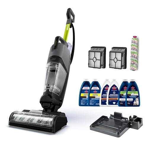 BISSELL® CrossWave® HydroSteam™ Deluxe Wet Dry Vac, Multi-Purpose Vacuum, Wash, and Steam, Formula Included, Green, 3515G - Image 1