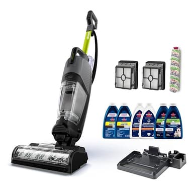 BISSELL® CrossWave® HydroSteam™ Deluxe Wet Dry Vac, Multi-Purpose Vacuum, Wash, and Steam, Formula Included, Green, 3515G - Image 1