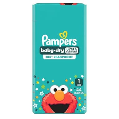 Pampers Diapers - Baby Dry - Size 1, 44 Count, Absorbent Disposable Infant Diaper (Packaging May Vary) - Image 12