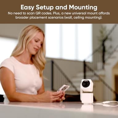 WYZE Cam Pan v4, 4K Smart Security Camera, AI Indoor/Outdoor Cameras for Home Security, Baby & Pet, Color Night Vision, 360° Pan/Tilt/8 x Digital Zoom, 2.4G & 5G, Works with Alexa & Google Assistant - Image 13