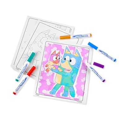 Crayola Bluey Color Wonder Coloring Set, 18 Bluey Coloring Pages, Toddler Stocking Stuffer, Holiday & Christmas Gifts for Kids, Mess Free Coloring for Toddlers, Toys & Games - Image 3