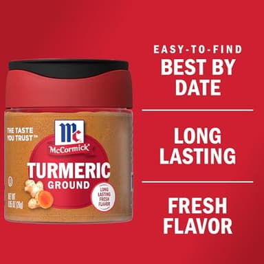McCormick Ground Turmeric (Keto Friendly), 0.95 oz (Pack of 6) - Image 7