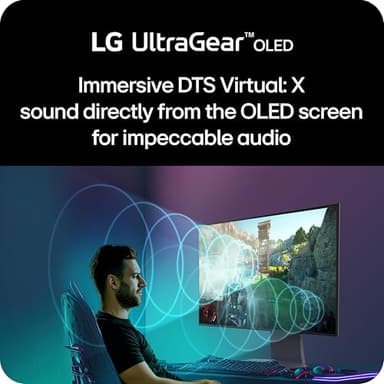 LG ‎32GS95UE 32-inch Ultragear OLED Gaming Monitor UHD 240Hz 0.03ms DisplayHDR True Black 400 AMD FreeSync Premium Pro NVIDIA G-Sync HDMI 2.1 DisplayPort Tilt/Height/Swivel Stand Black - Image 9