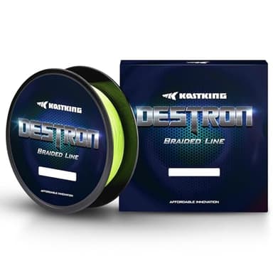 KastKing Destron Braided Fishing Line, Grass Green, 10LB, 600Yds - Image 9