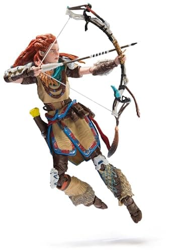 PlayStation Horizon Forbidden West, Deluxe 6” Aloy Action Figure with 15 Accessories, The Shapes Collection, for PS5 Fans & Collectors Ages 17+ - Image 7